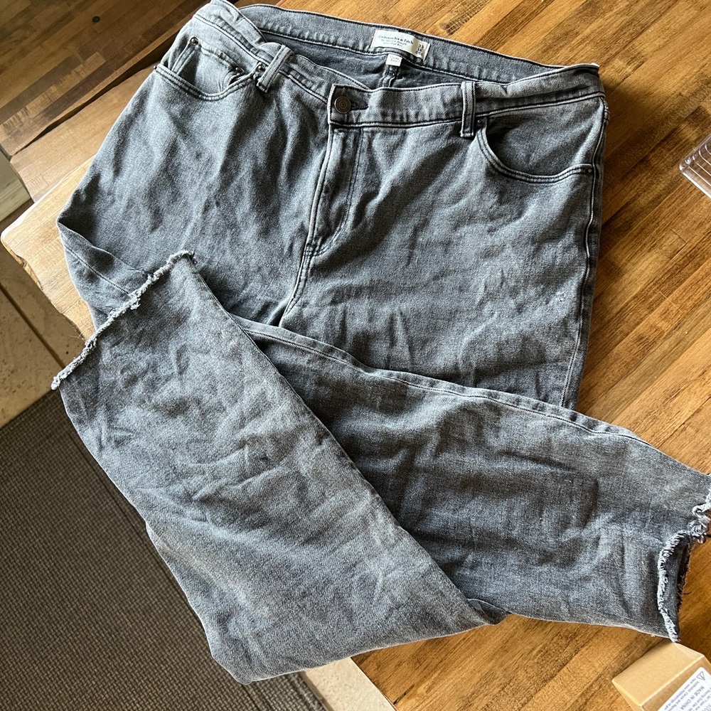 Abercrombie & Fitch Dark Gray Jeans